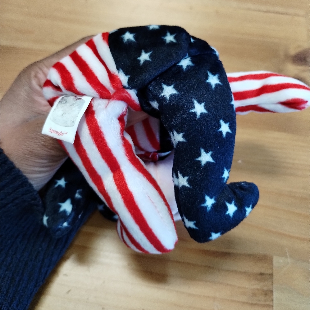 ✓Ty Beanie Baby - SPANGLE the Bear White Face (Stuffed Animal) - Picture 8 of 15